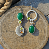 Sabrina Silver Dangle Earrings