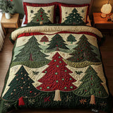 Joyful Forest 3-Piece Quilted Bedding Set