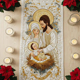 Bethlehem Light Quilted Table Runner