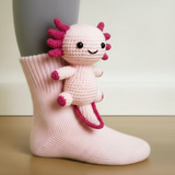 Alexandra - Cozy Axolotl Socks