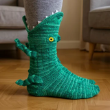 Catarina - Crocodile Print Socks