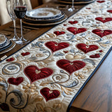 Layered Love Quilted Table Runner