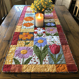 Petal Trail Quilted Table Runner