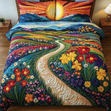 Sunray 3-Piece Quilted Bedding Set