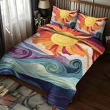 Sunbeam Charm 3-Piece Quilted Bedding Set