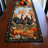 Turkey Run Quilted Table Runner