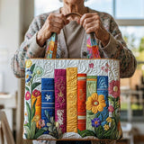 Floral Library Artisan Bag