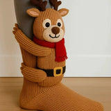 Daniela - Festive Reindeer Socks